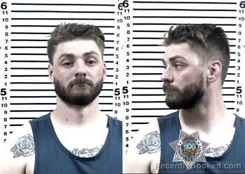 Mugshot of Stephen Todd Robinson booked in Bonneville County, Idaho on August 11, 2026