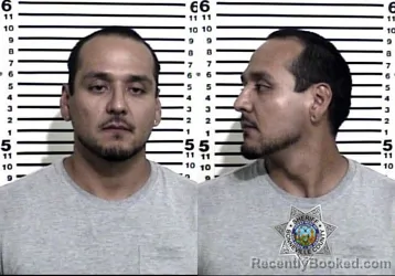 Mugshot of Manuel Juarez booked in Bonneville County, Idaho on September 19, 2026