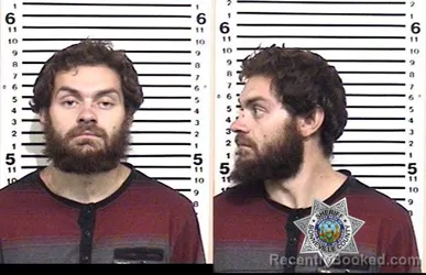 Mugshot of JACOB STEPHEN STAGGIE booked in Bonneville County, Idaho on August 2, 2026