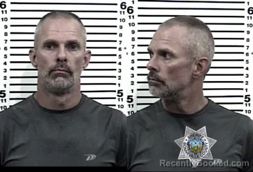 Mugshot of Ryan Kirby Dexter booked in Bonneville County, Idaho on August 17, 2026