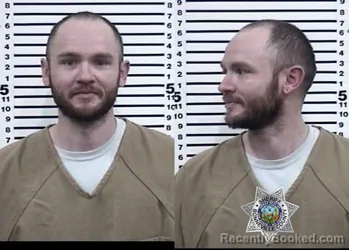 Mugshot of JUSTIN ARON RIBAUDO booked in Bonneville County, Idaho on March 19, 2026