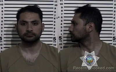 Mugshot of JOAQUINANGEL RUBEN AGUINAGA booked in Bonneville County, Idaho on March 21, 2026