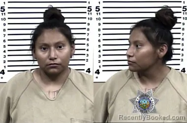 Mugshot of PATIENCE ADELINE FISHER booked in Bonneville County, Idaho on May 23, 2026