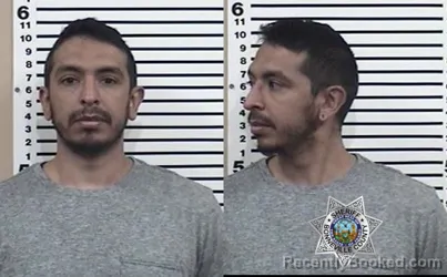 Mugshot of NATHAN ANDREW RUIZ booked in Bonneville County, Idaho on August 1, 2026