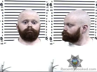 Mugshot of GARRETT BRYCE HANSEN booked in Bonneville County, Idaho on May 28, 2026