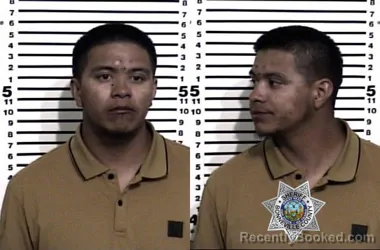 Mugshot of ALEXANDER MARTINEZ booked in Bonneville County, Idaho on July 20, 2026