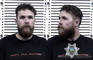 Mugshot of ETHAN DOUGLAS PRUITT booked in Bonneville County, Idaho on July 28, 2026