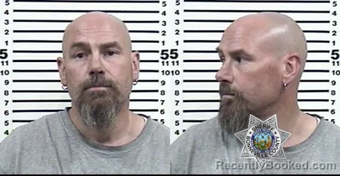Mugshot of Robert Duane Mathena booked in Bonneville County, Idaho on September 3, 2026
