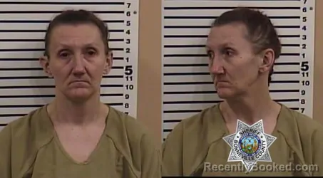 Mugshot of ANDREA LOUISE RHOTON booked in Bonneville County, Idaho on July 15, 2026
