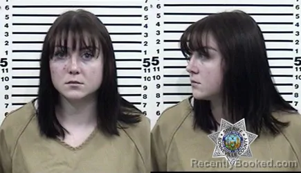 Mugshot of BAYLEE JANAE CASE booked in Bonneville County, Idaho on July 30, 2026