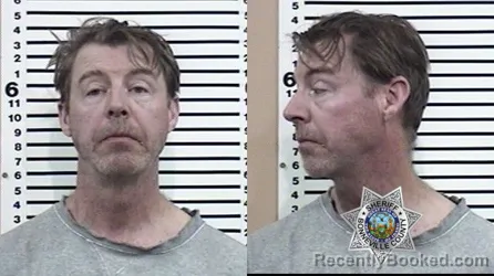 Mugshot of DAVID STEVEN BENEFIEL booked in Bonneville County, Idaho on July 23, 2026