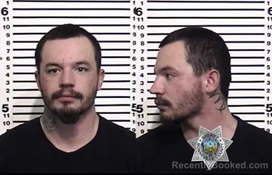 Mugshot of Nathan Riley Russell booked in Bonneville County, Idaho on September 18, 2026