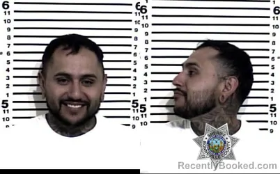 Mugshot of RAFAEL RUIZ booked in Bonneville County, Idaho on July 11, 2026