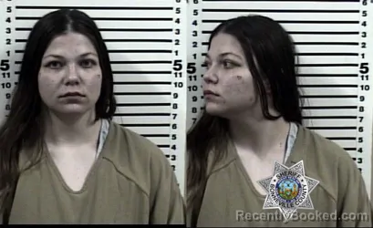 Mugshot of MORGAN ELAINE MCKINNEY booked in Bonneville County, Idaho on March 16, 2026