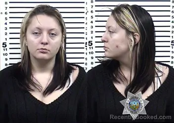 Mugshot of TAELYR JEAN GUIDINGER booked in Bonneville County, Idaho on July 31, 2026