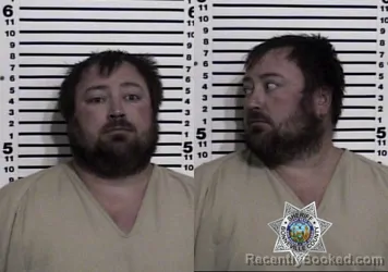 Mugshot of Adrian Delynn Yorgensen booked in Bonneville County, Idaho on September 9, 2026