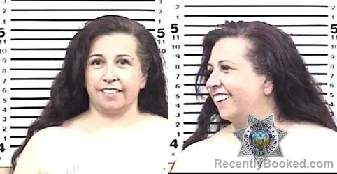 Mugshot of JESSICA VALDEZ booked in Bonneville County, Idaho on July 9, 2026