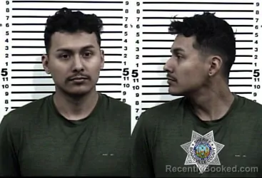 Mugshot of Jose Luis Silvas booked in Bonneville County, Idaho on September 17, 2026