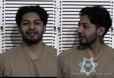 Mugshot of DANIEL HERNANDEZ-CHAVEZ booked in Bonneville County, Idaho on April 2, 2026