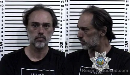 Mugshot of MICHAEL SABIN RISDON booked in Bonneville County, Idaho on March 21, 2026