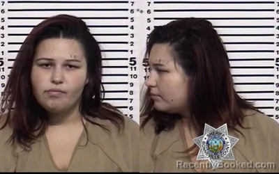 Mugshot of CARRIE LYNN BROWN booked in Bonneville County, Idaho on August 1, 2026