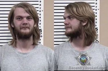 Mugshot of CARRICK SCOTT MAHAN booked in Bonneville County, Idaho on March 23, 2026