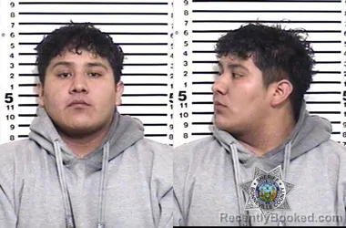 Mugshot of FELIX SEBASTIAN ORTEGA AVILA booked in Bonneville County, Idaho on June 1, 2026