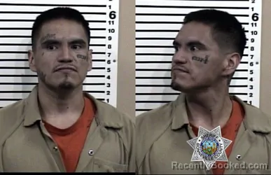 Mugshot of TRAVIS PERRY FAULKNER booked in Bonneville County, Idaho on August 4, 2026