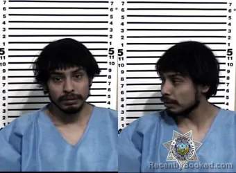 Mugshot of EDGAR DE LA CRUZ MARTINEZ booked in Bonneville County, Idaho on August 1, 2026