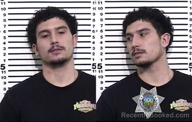 Mugshot of ANTHONY DOMINIC BIRDSALL ROLDAN booked in Bonneville County, Idaho on March 14, 2026