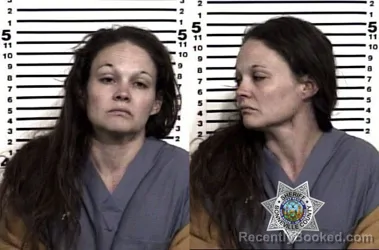 Mugshot of ANNA MARIE WILKINSON booked in Bonneville County, Idaho on March 22, 2026