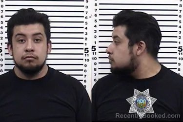 Mugshot of RIGOBERTO AVILA MENDOZA booked in Bonneville County, Idaho on July 15, 2026