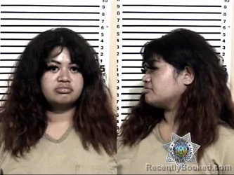 Mugshot of CIERRA LEAHI WALKER-VALENZUELA booked in Bonneville County, Idaho on August 3, 2026