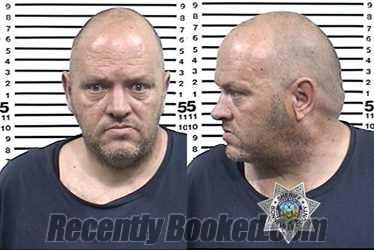 Booking photo from Bonneville County, Idaho