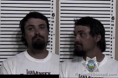 Mugshot of NICHOLAS JAMES CARRELL booked in Bonneville County, Idaho on July 6, 2026