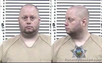 Mugshot of BRUCE ASHLEY BEASLEY booked in Bonneville County, Idaho on July 21, 2026