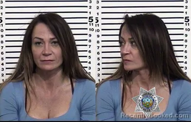Mugshot of KARI CHRISTINE VOGEL booked in Bonneville County, Idaho on May 29, 2026