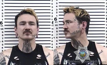 Mugshot of SEAN J ADAMS booked in Bonneville County, Idaho on March 23, 2026