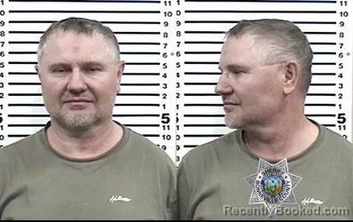 Mugshot of SERGII MYKOLAIOVYCH YEVAN booked in Bonneville County, Idaho on March 27, 2026