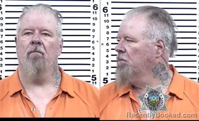 Mugshot of DANIEL HANSON booked in Bonneville County, Idaho on May 13, 2026