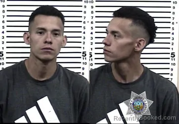 Mugshot of RONNY ALOIMAR ESCALANTE NINO booked in Bonneville County, Idaho on May 20, 2026