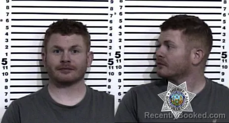 Mugshot of HOUSTON BYARD NIELSEN booked in Bonneville County, Idaho on May 21, 2026