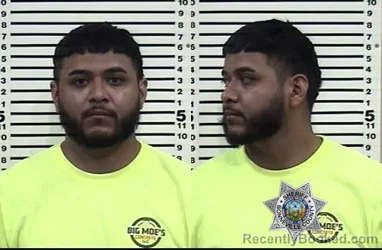 Mugshot of CARLOS ARTURO MARTINEZ booked in Bonneville County, Idaho on May 29, 2026
