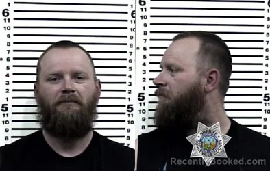 Mugshot of DANIEL SCOTT YOUNG booked in Bonneville County, Idaho on July 30, 2026