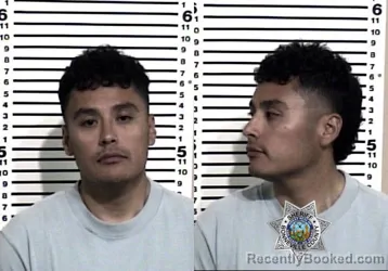 Mugshot of JULIO CESAR CHAVEZ RABADAN booked in Bonneville County, Idaho on July 11, 2026