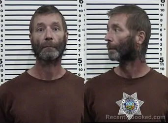 Mugshot of JAMES ROY HANSON booked in Bonneville County, Idaho on July 15, 2026
