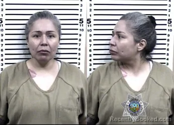 Mugshot of MARIA ISABEL CALDERON booked in Bonneville County, Idaho on July 22, 2026