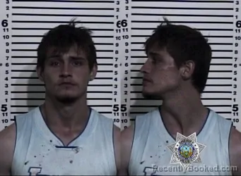 Mugshot of Braxton Levi Hancock booked in Bonneville County, Idaho on August 16, 2026
