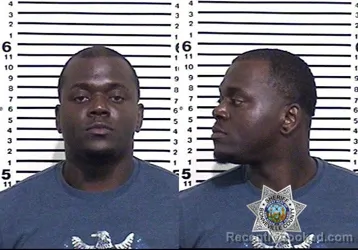 Mugshot of Jerome Deshaun Brown booked in Bonneville County, Idaho on August 27, 2026