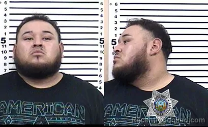 Mugshot of Vicente Oviedo Rodriguez booked in Bonneville County, Idaho on August 28, 2026